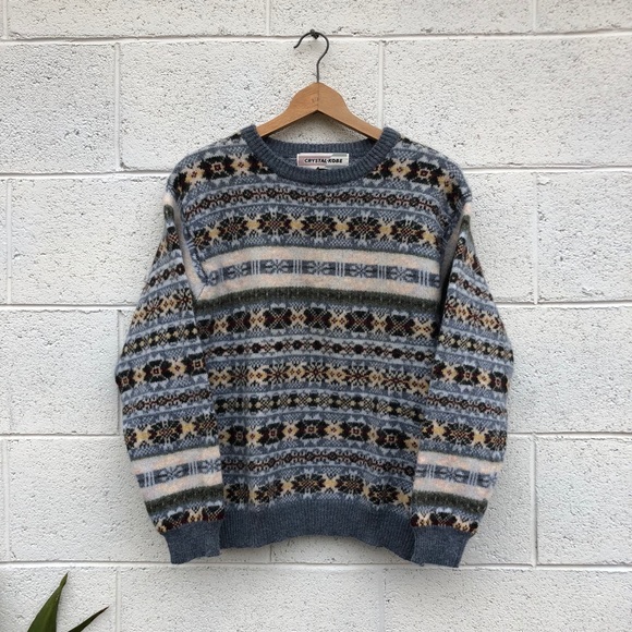 Vintage Sweaters - Vintage Icelandic Wool Sweater
